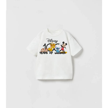 2024 New Children's T-shirt Summer Printed Cartoon Fashion Kids Clothing Short Sleeve Tees Toddler Costume Boys Girls T Shirt