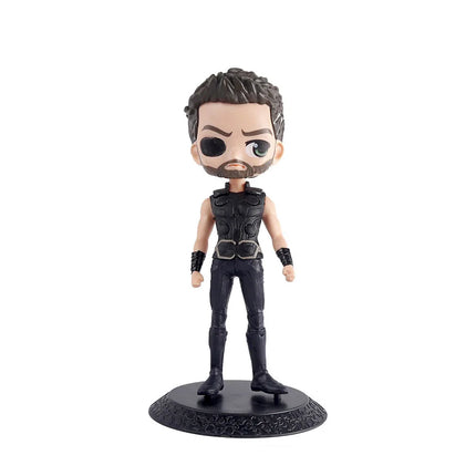 11 Pieces Of Disney's Avengers Characters Spider-Man Iron Man Captain America Thor Wonder Woman. Action Figure Decorative Toys