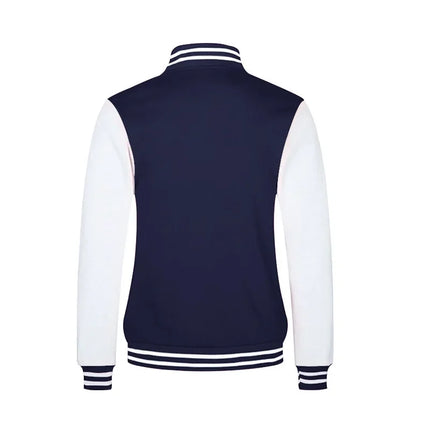 Men's Autumn and Winter Flight Jacket Baseball Jersey Velvet Loose Casual Stand-up Jacket Men Varsity Jacket Coat for Men