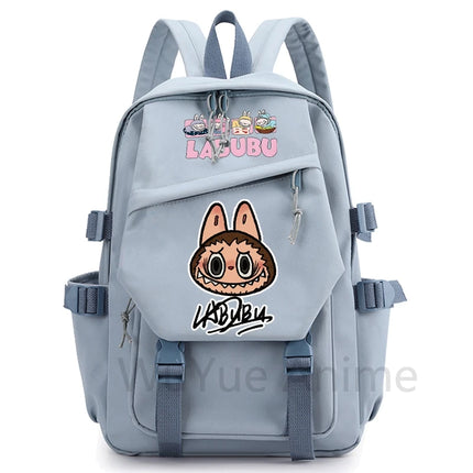 Cartoon Printed Backpack Lightweight Bookbag Student Children Waterproof Schoolbag Large Capacity Bagpack Women Travel Bag Gift