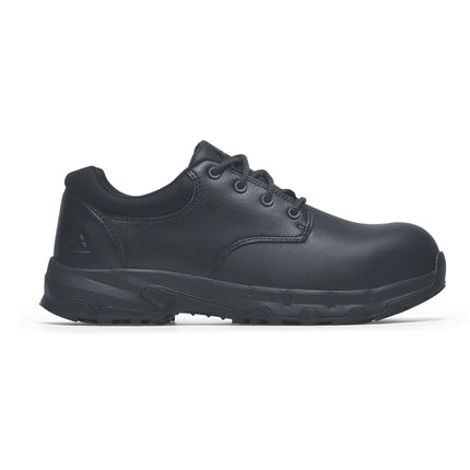 BARRA BLACK Black Comfortable Safety Slip & Puncture Resistant Shoes With Composite Toe Cap