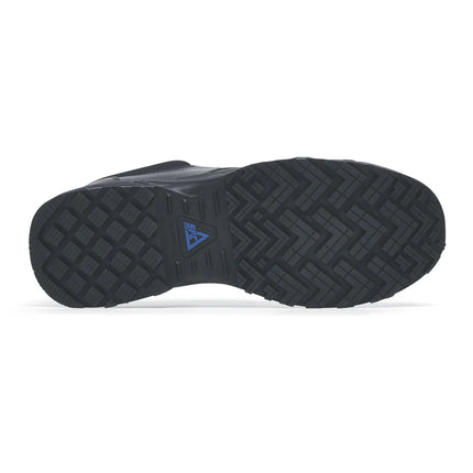 BARRA BLACK Black Comfortable Safety Slip & Puncture Resistant Shoes With Composite Toe Cap