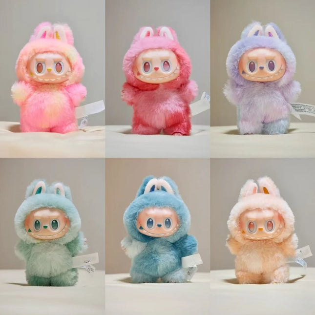Kwaii Figure For Bubu V3 The Monster Blind Box Big Into Energey And Macaron Vinyl Face Base Serie Monster Keychain Surprise Gift