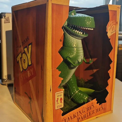 Hot Pixar Toy Story Rex Deluxe Edition Voice Action Figures Dolls Children'S Toys Room Decoration Christmas Gift Collectible