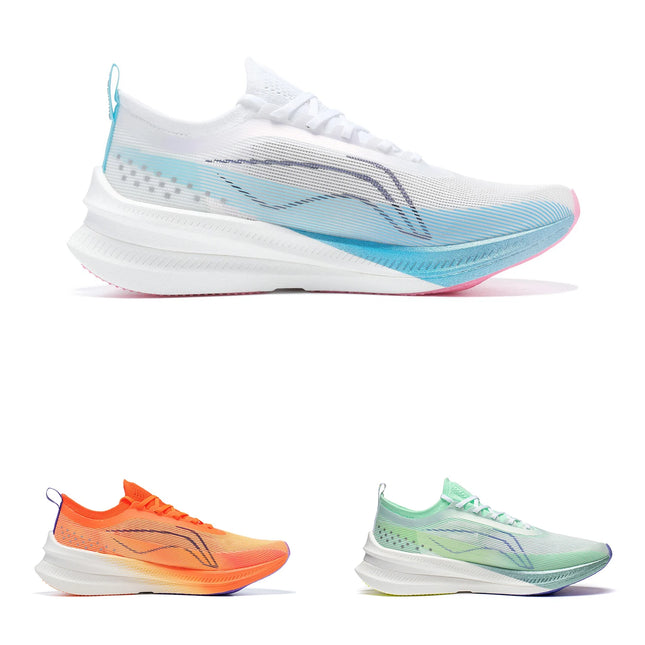 Li-Ning Men FEIDIAN 3 ELITE Racing Running Shoes CARBON FIBER PLATE LiNing BOOM Sport Shoes Anti-Slip Sneakers ARMT035