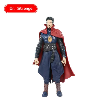 Avengers Hero Hulk Loki Spider Man Captain Marvel Thanos Action Figures Deadpool Iron Man Model Dolls Children Toy Birthday Gift
