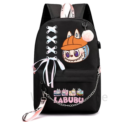 Cute cartoon Printed Backpack Large Capacity Waterproof Cartoon Bagpack Kawaii Student Schoolbag Women Travel Bag Kid Gift