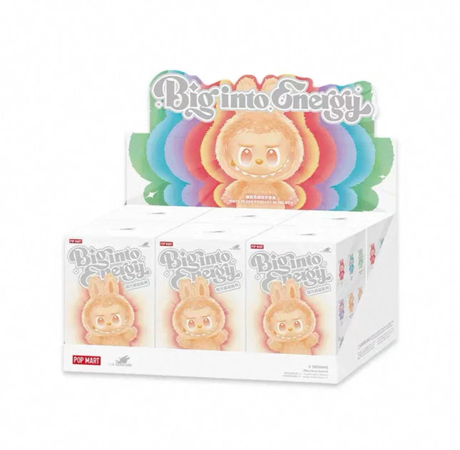 Hot Have A Seat Series BlindBox BIG INTO ENERGY Vinyl Plush Pendant Doll Model Kawaii The Monsters Blind Box Gift  Macaron