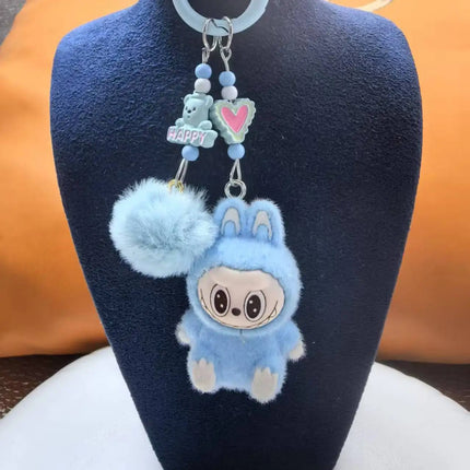 2025 New Keychain Kawaii Accessories Car Pendant Three-Dimensional Creative Diy Resin Heart Bag Accessories Desktop Ornaments