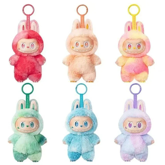 2025 The Monster Vinyl Doll Bag Pendant Blind Box Toys Macaroon Doll Cute Surprise Birthday Christmas Gift for Kids Girlfriend
