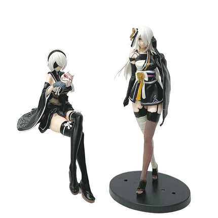 Game NieR YoRHa Automata 2B A2 kimono Action Figure Toys