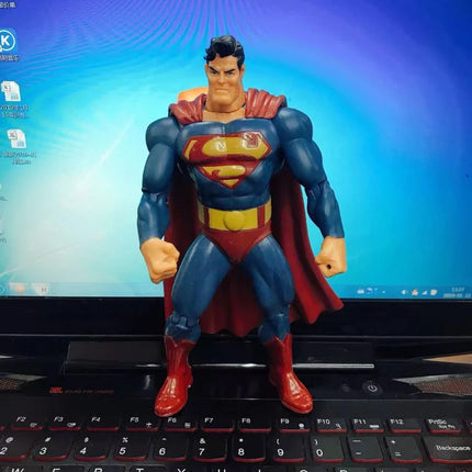 Superman 18cm Action Figure Doll Toys Model Garage Kit Cyber Superman McFarlan Toys Dark Knight Superman