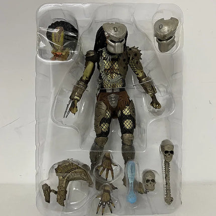 NECA Alien Jungle Hunter Predator Action Figure Model Toy Bookshelf Brinquedos Collection Doll