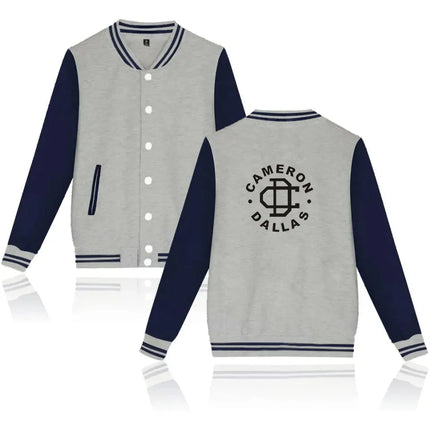 Dallas 94 printed fashion hip hop style men's women baseball jacket sport casual long sleeve hoodies sweatshirt jackets
