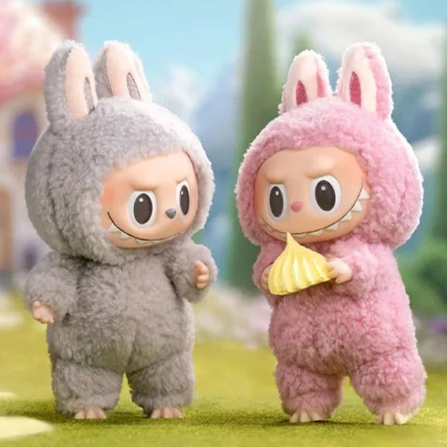 1:1 Replica Popmart Labubu The Monster Series Blind Box Toys Macarone Doll Model Keychain Backpack pendant Mystery Box kids Gift