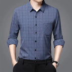 Blue Plaid / 4XL (93-98KG)
