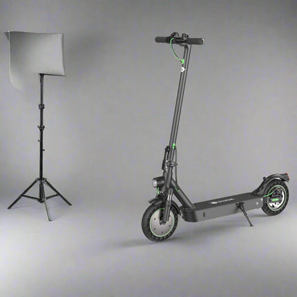 isinwheel S9 Max Adult Electric Scooter 500W Motor Electric Scooter 36V 10.4Ah Battery 10 Inch Foldable City Electric Scooter