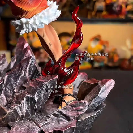 New 24cm One Piece Monkey D. Luffy Anime Figure Four Emperors Luffy Action Figurine PVC Collectible Model Doll Toy Children Gift