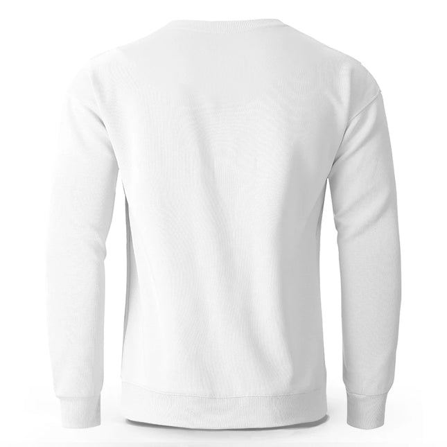 Men's Cosmic Brewery Printed Pure Cotton Sweatshirts Oversized Classic Graphic Pullovers for Men Women Tops