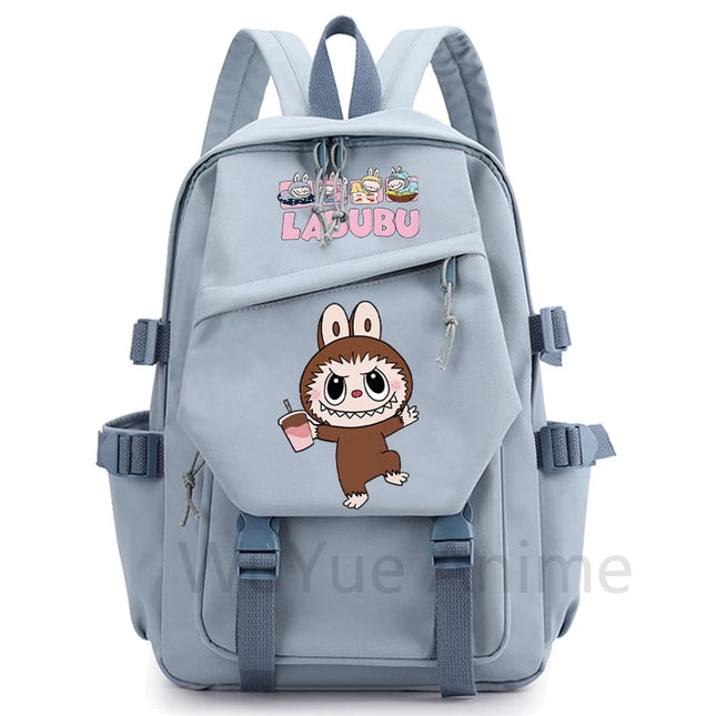 Cartoon Printed Backpack Lightweight Bookbag Student Children Waterproof Schoolbag Large Capacity Bagpack Women Travel Bag Gift