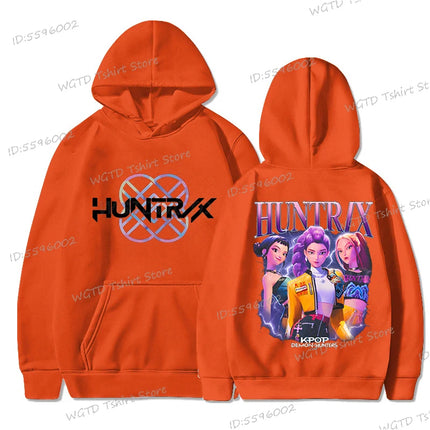 Kpop Demon Hunters Kids Clothes 2025 Hot Movie Print Men Women Fashion Casual Hoodies Anime Lovers Gift Cool Girls Hooded Shirt