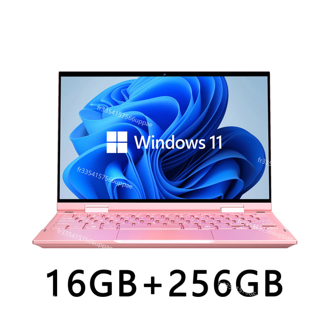 Intel N95 10.95 inch Laptop 360° Flip OLED Touch Screen Aluminum alloy body Windows 11 16GB DDR5 RAM 2TB SSD ROM