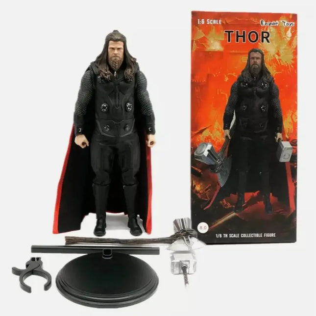 Empire Toys Marvel Avengers 4: Endgame Figure Thor Figures 30cm PVC Collectable Statue Model Toys 1/6 Scale Doll Christmas Gift