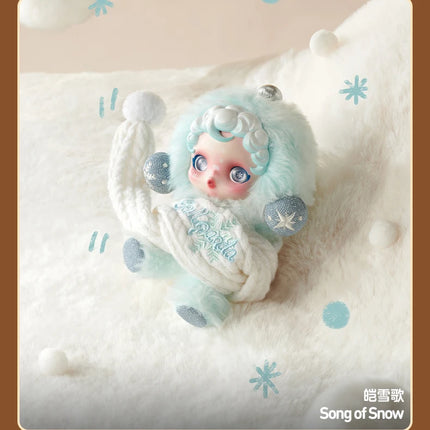 Skullpanda Winter Music Series Blind Box Pendant Plush Doll Mystery Box Toys Cute Action Figure Pendent Ornament Gift