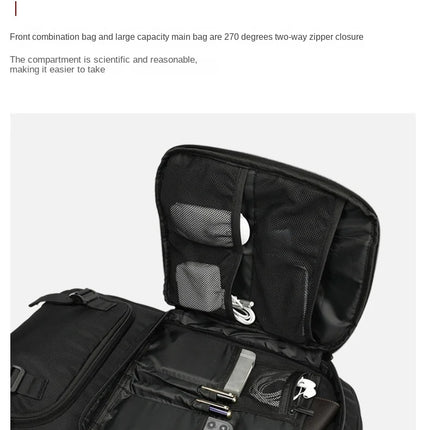 15.6/17.3" Travel Backpack Men Business Backpack School Expandable USB Bag Large Capacity Laptop Waterproof Fashion Backpack