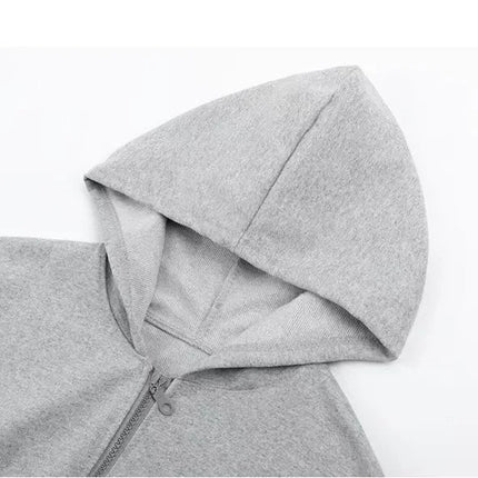 Cute Cat Pink Children's Hoodie tops Suitable age 3-12 Girls Sweatshirt coat Autumn Winter fashion Zipper style Hood Clothing