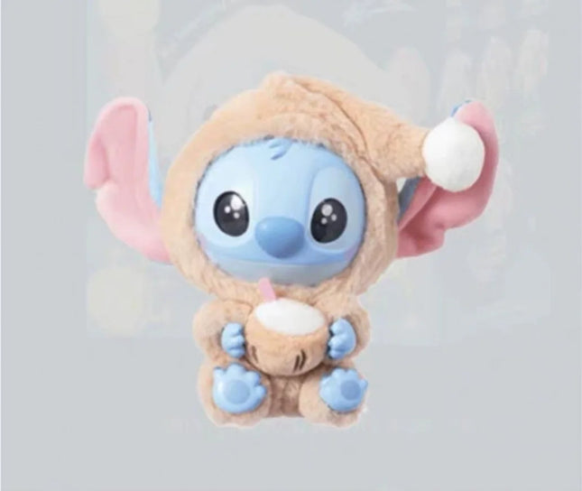 HOT!kawaii Stitch Blind Box Bag Eat Some Thing Before Sleep Series Vinyl Pendant Cute Doll Mystery Box Fluffy Doll Surprise Gift