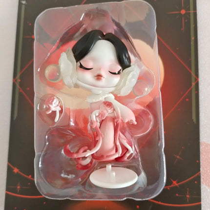 Blind Box Skullpanda Valentine'S Day Handmade Elevator China Edition Red Pink Black Birthday Gift Decoration Handmade Model Gift