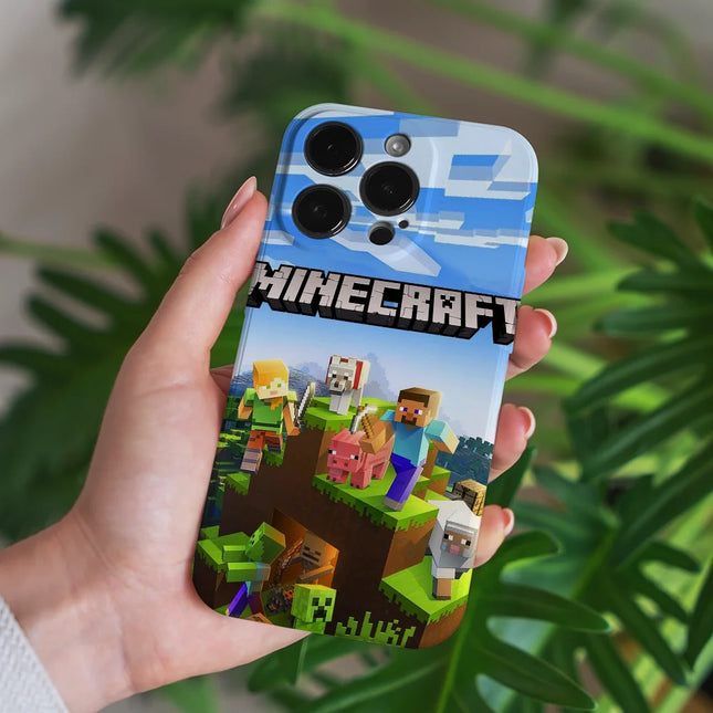 Game Film Tough Phone Cases For iPhone 16 15 14 13 12 11 X XR XS 7 8 Plus Pro Max iPhone13 iPhone15 Mini ProMax S-minecrafts-T