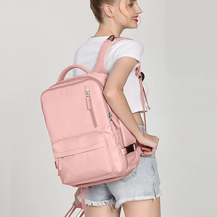 Large Waterproof Travel Backpack for Men 15.6 Inch Notebook Backpack Women USB Charging Business Laptop Backpack Outdoor Mochila