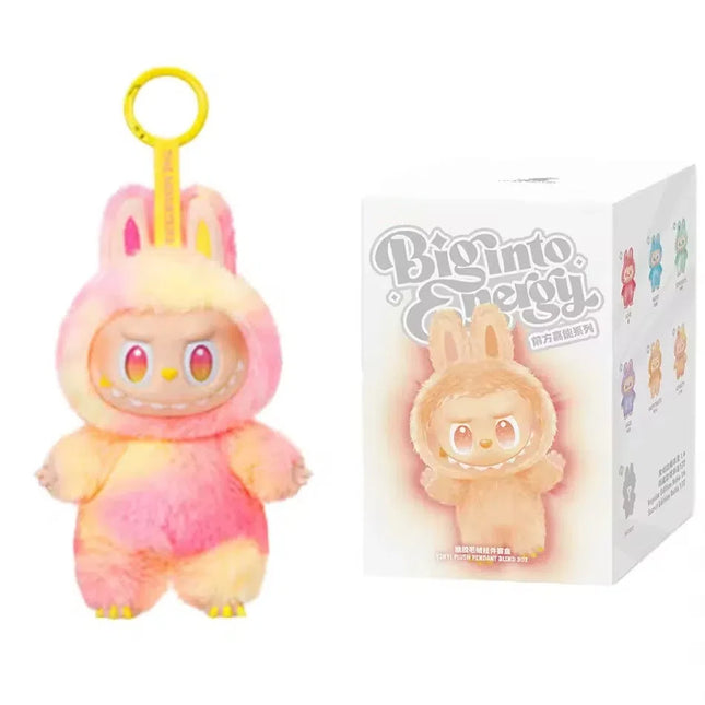 New For Labubu V3 The Monsters Big Into Energy Series Vinyl Pendant Blind Box Kawaii Face Doll Keychain Decor Gift