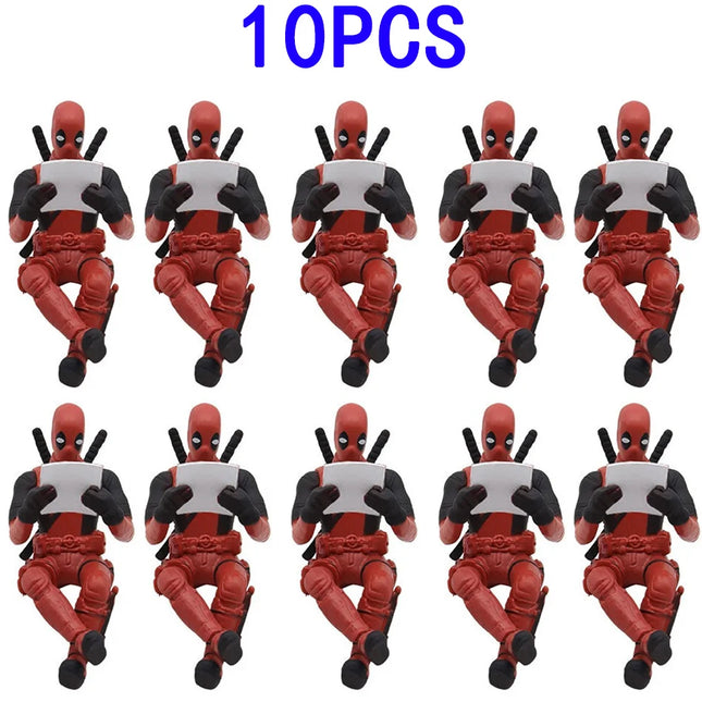 Deadpool & Wolverine Figure Deadpool 3 Figure Cool Cute Movie Figure Toy Doll Model Plush Decoration For Kid Birthday Gifts