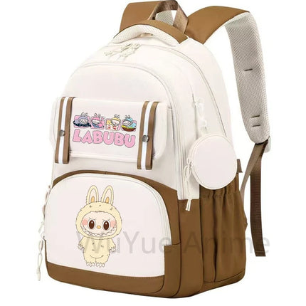 Cute Printed Backpack Teenager Student Girl Boy Knapsack Large Capacity Waterproof Casual Bag Coin Purse Women Laptop Travel Bag