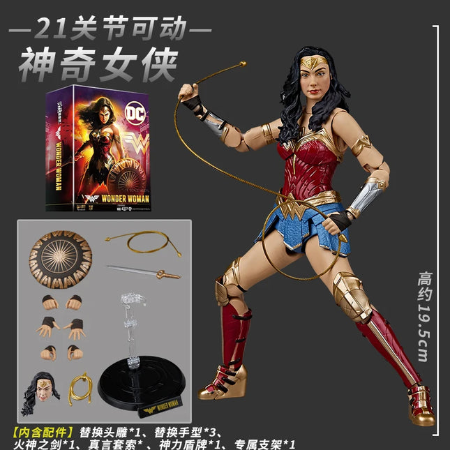 DC Originals Justice League Figure Series Batman Anime Figures Superhero Joker Super Man Collectble Models Toys Gift