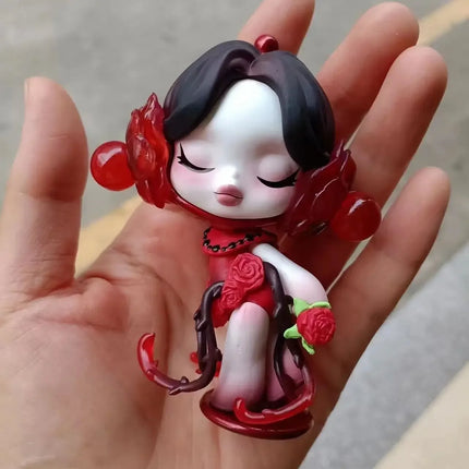 Blind Box Skullpanda Valentine'S Day Handmade Elevator China Edition Red Pink Black Birthday Gift Decoration Handmade Model Gift