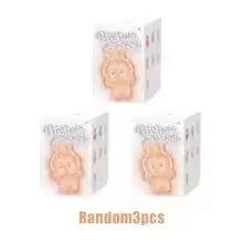 For Labubu Monster Exquisite Collection Series Blind Box Teddy Fluffy Toy Animated Character Face Doll Mystery Surprise Present