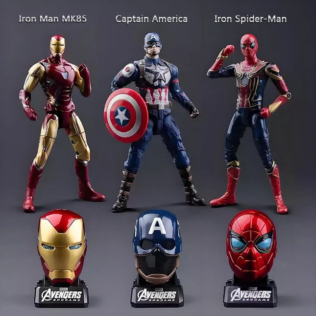 Marvel Legends Joints Mobility Deformable Anime Action Figure Iron Man SpiderMan Captain America Ant-Man War Machine Kids Toys