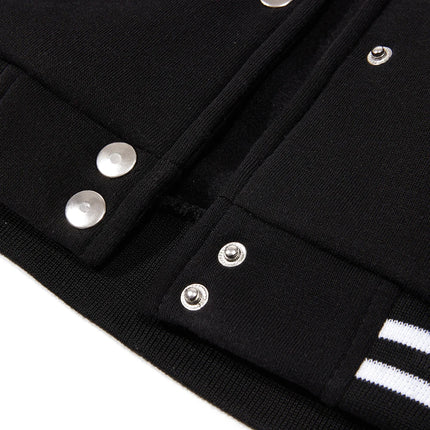 Japanese Retro Fashion Fish Jackets Man Fashion Hip Hop Baseball Uniform Personality Casual Jacket Warm Soft S-5Xl Clothing Male