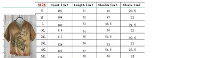 Bamboo Linen Hawaiian Shirt Tropical Style 3D Digital Printing Pine Tree Pattern Men's Short Sleeve Stand Collar Shirt
