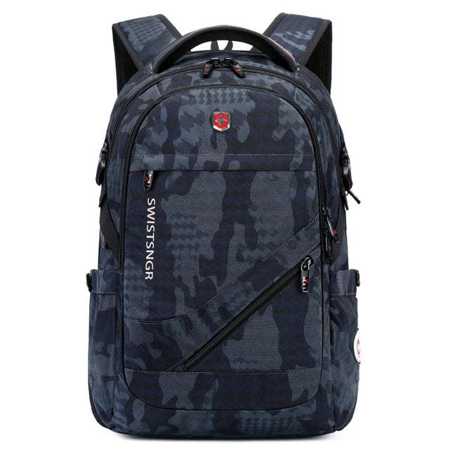 Anti-thief USB Charging Laptop Backpack Men Oxford bagpack Waterproof Travel Backpack Vintage School Bag 15/17inch Male Mochila