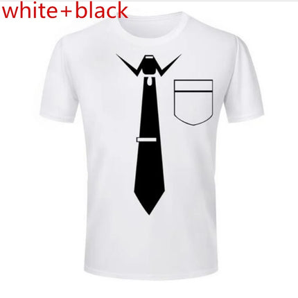 New Fashion Tuxedo Funny Men T Shirts Sports Tees 3D Print Tshirts Casual T-shirt Man Clothing Plus Size Short Sleeve