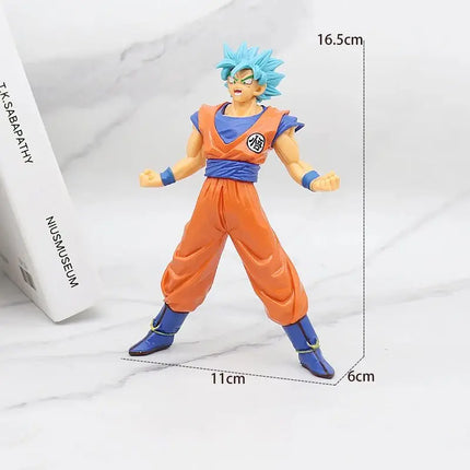 18 cm Son Goku Super Saiyan Figure Anime Dragon Ball Goku DBZ Action Figure Toys Model Gifts Collectible Figurines for Kids