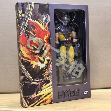 In Stock New CT Toys Hellverine Figure Wolverine Evil Wolf Mafex 096 138 X-Men Anime Action Figure Figurine Customized Toys Gift