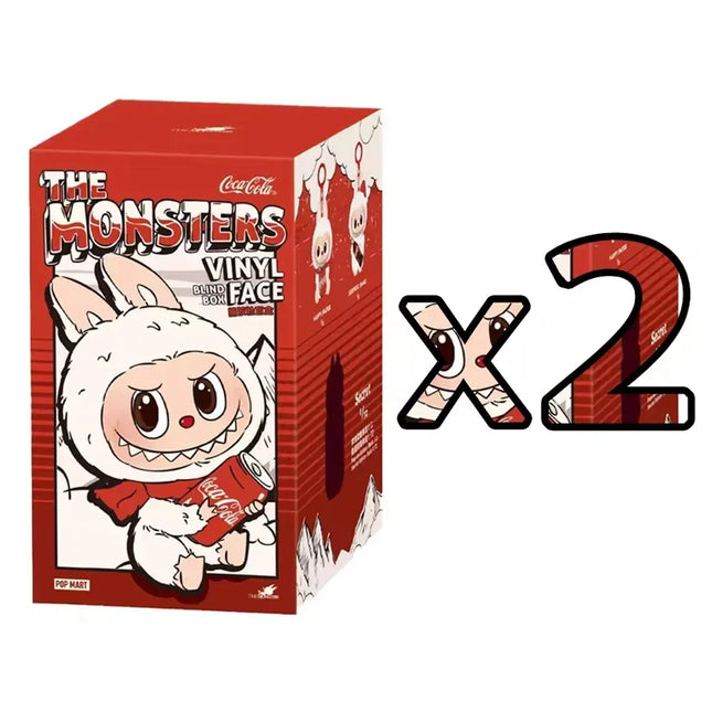 POP MART Original Quality Goods Labubu Blind Box Coca Cola Series Labubu Pendant Doll Monster Keychain Birthday Christmas Gift