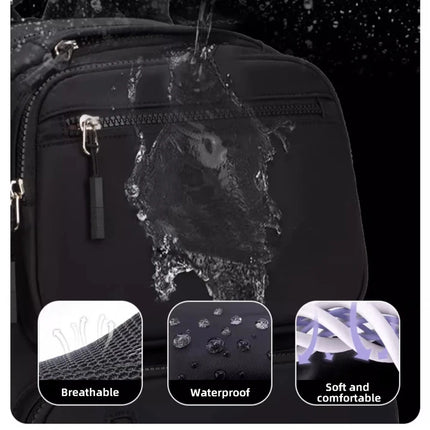 New Waterproof School Backpack Girl Large Capacity Travel Backpack for Airplane Fashion 15 Inch Laptop Bag for Women Mochila