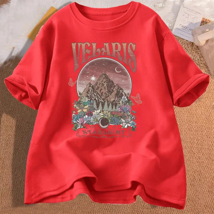 Velaris City of Starlight ACOTAR Cotton T Shirt Women Casual The Night Court T-Shirt Bookish SJM Merch Tshirts Short Sleeve Tees